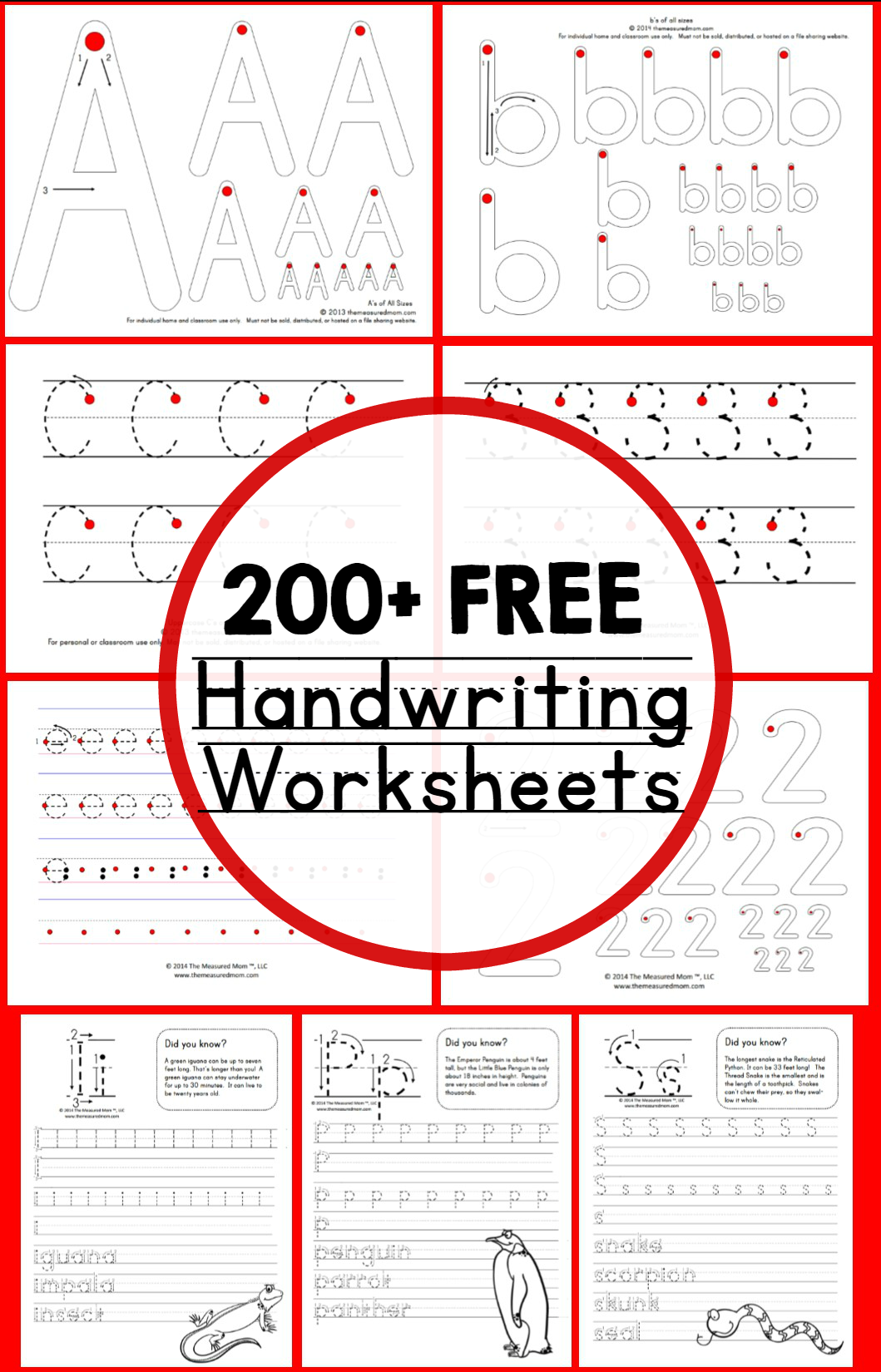 Free Printable Handwriting Worksheets For 1St Grade Thekidsworksheet