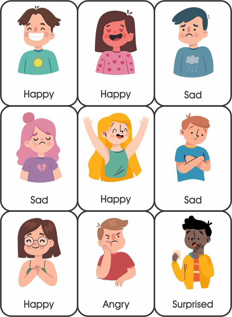 Free Printable Preschool Emotions Printables Help Your Child Develop Emotional Intelligence Today