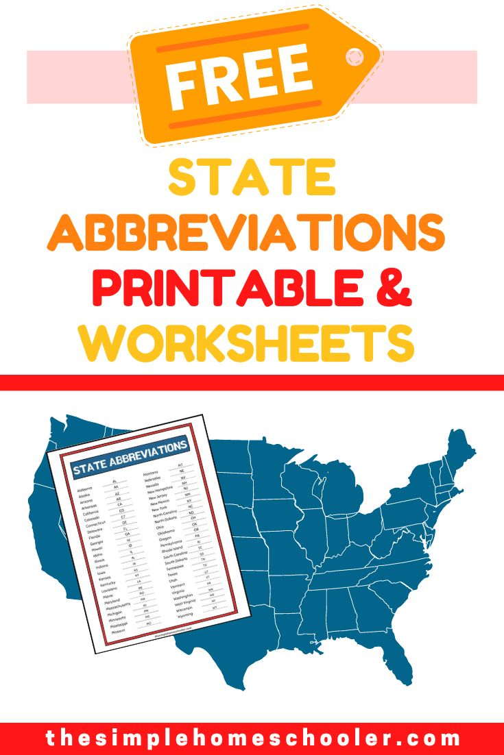 Free Printable States And Capitals Worksheets In 2024 States And