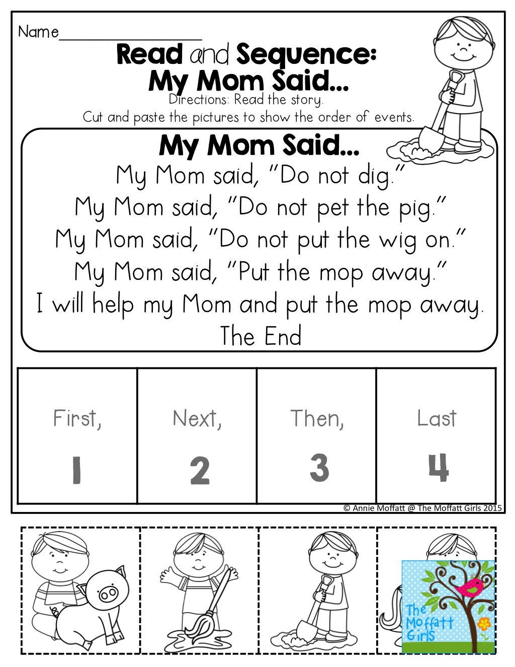 Free Printable Story Sequence Worksheets