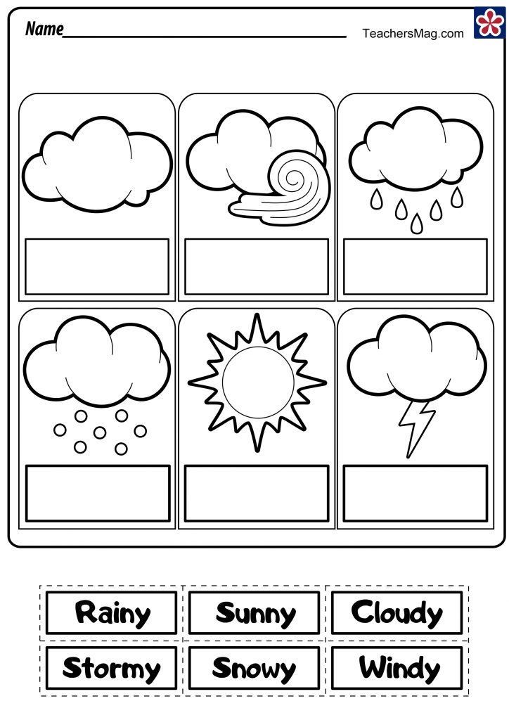 Free Printable Weather Worksheet For Kids