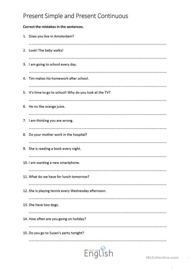 5 Essential Sentence Correction Worksheets for Quick Writing Improvement