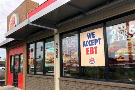 Full List Of Fast Food Chains That Accept Food Stamps Including Mcdonald S But Only In Seven