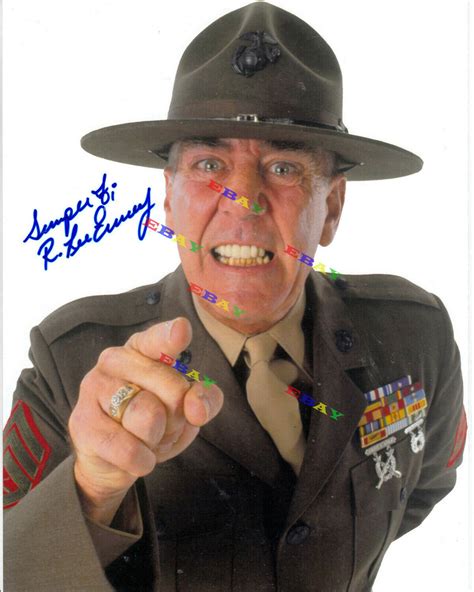 Full Metal Jacket Gunny Gunnery Sergeant Hartman R Lee Ermey Stanley Acrylic Painting Art