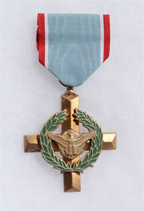 Full Size View Of The Backside Of The U S Air Force Cross Medal Which Is The 2Nd Highest