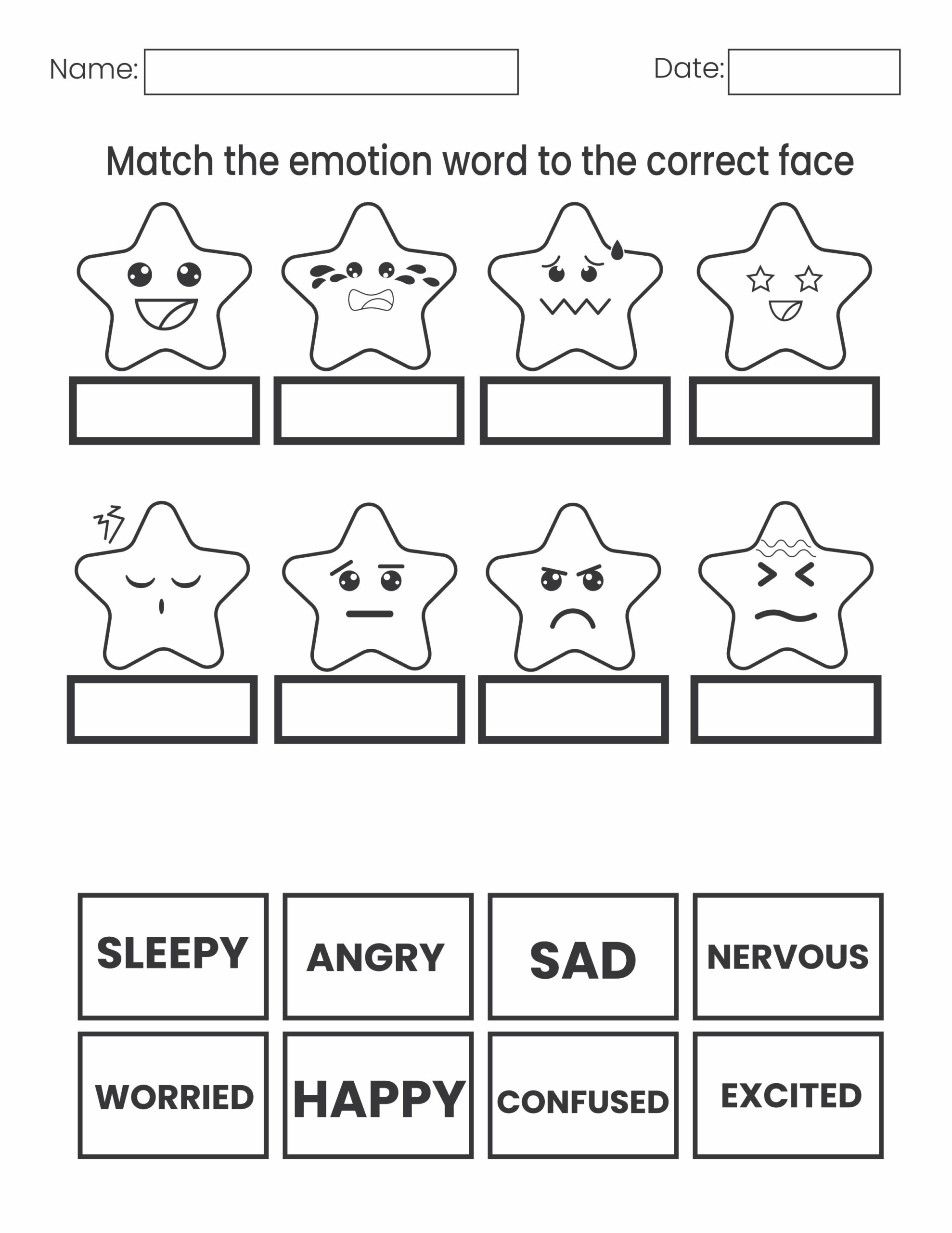 Fun And Engaging Feeling Worksheets Made By Teachers