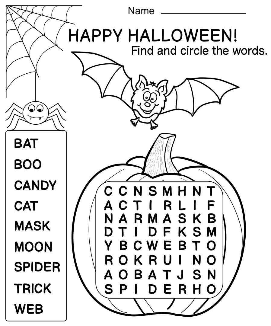 Fun Halloween Worksheets 15 Free Pdf Printables Printablee