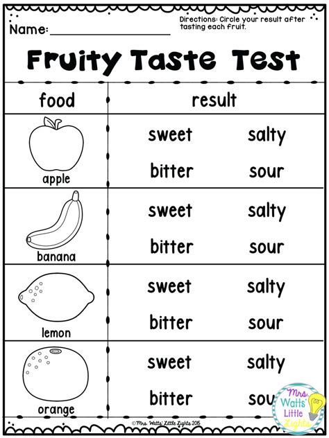 Fun Science Activity Sheets