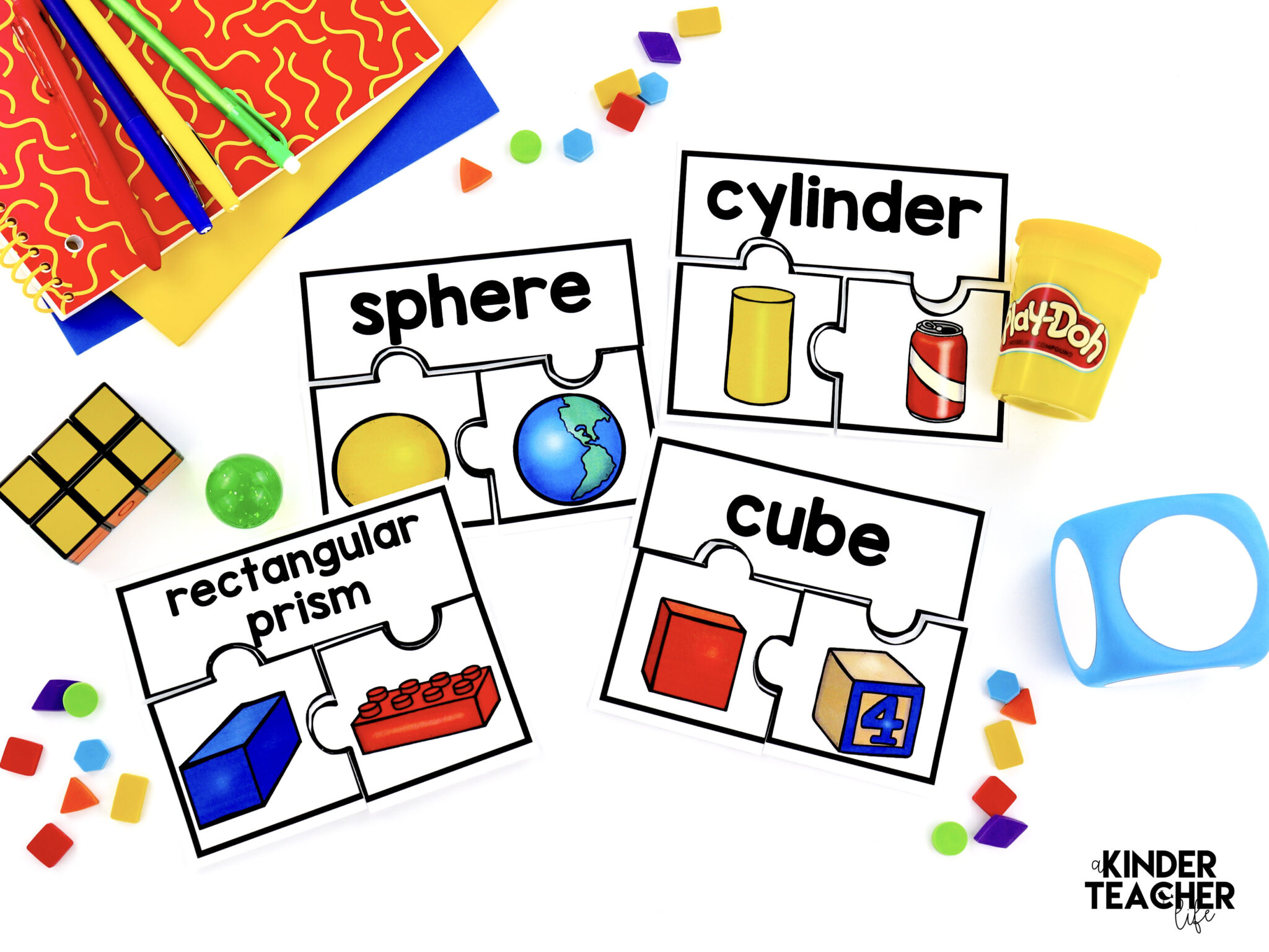 Fun Ways To Teach 2D And 3D Shapes A Kinderteacher Life