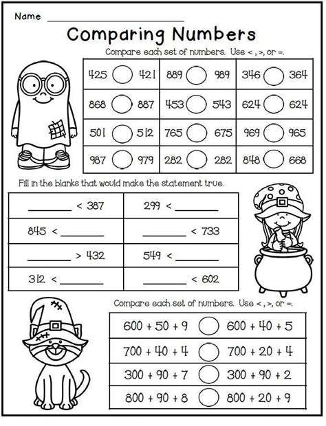 Fun Worksheets for 2nd Graders Learning and Play