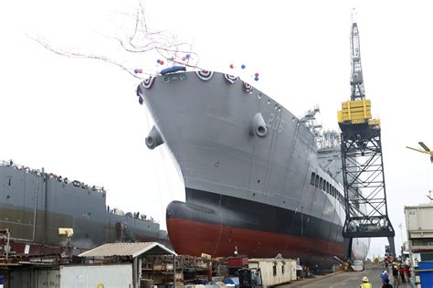 Future Usns Harvey Milk T Ao 206 Launched At Nassco 3965 2643 R Warshipporn