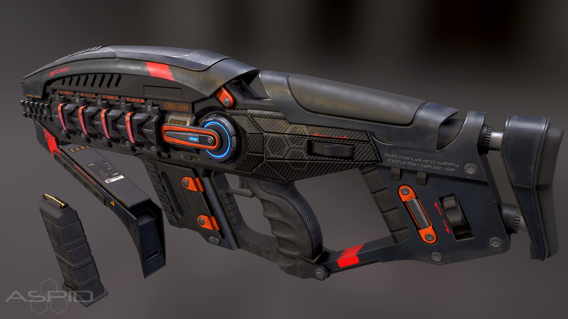 Futuristic Gun Design