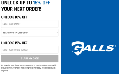 Galls Coupon, Promo Codes: 15% Off - September 2022