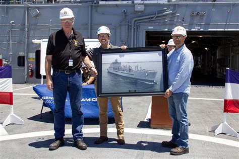 General Dynamics Nassco Delivers Future Usns Harvey Milk Pacific Maritime Magazine