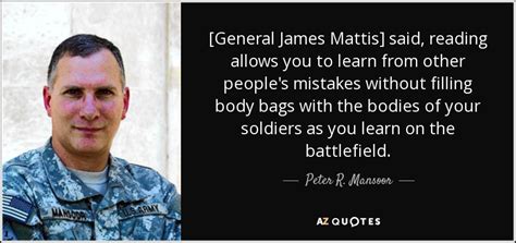 General Mattis Quotes On Reading