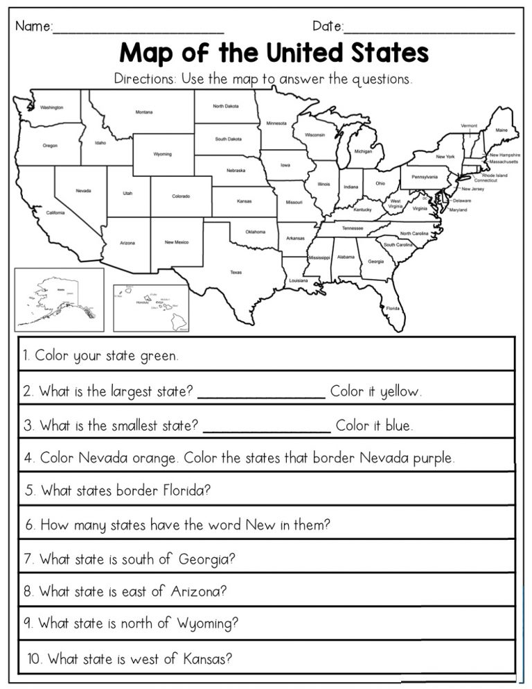 Geography Worksheets Have Fun Teaching Worksheets Library