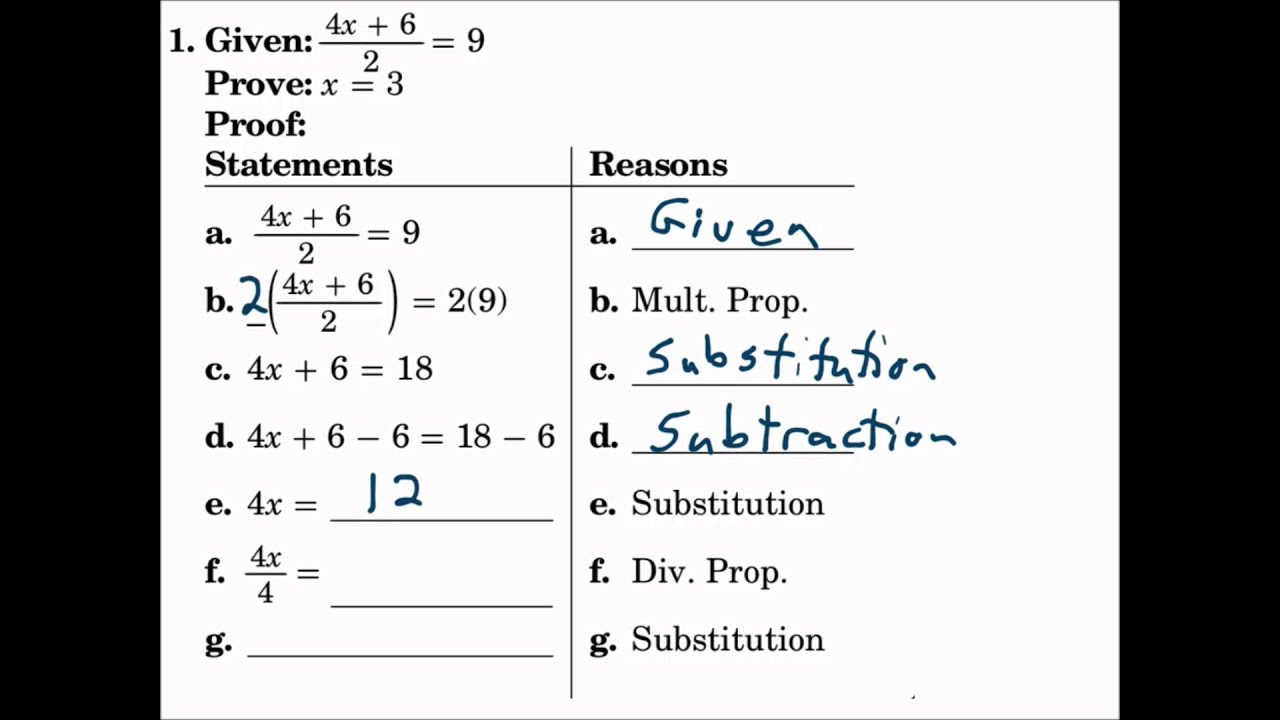 6 Essential Answers for Geometry Worksheet 2.6