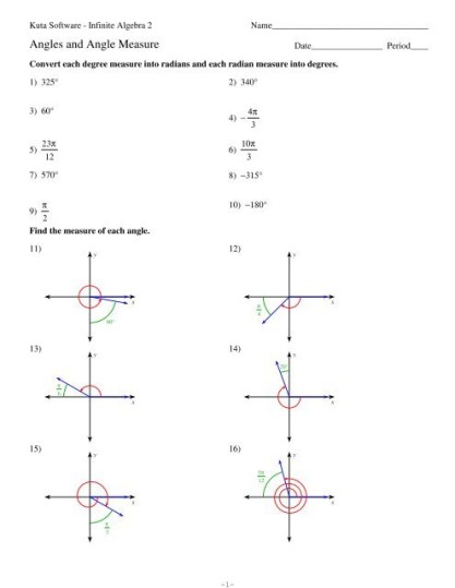 Geometry 2020 Kuta Software Assignment Answers Kidsworksheetfun