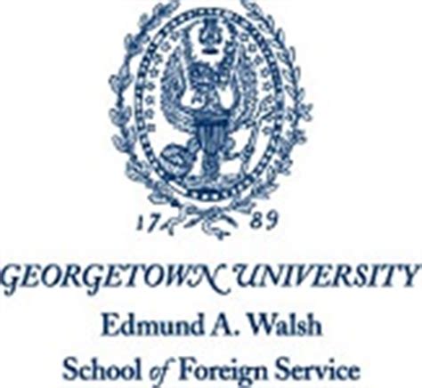 Georgetown University Edmund A Walsh School Of Foreign Service