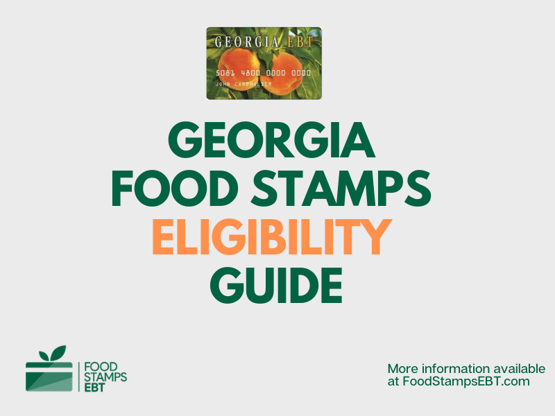 Georgia Food Stamps Application A Comprehensive Guide To Eligibility And Benefits Cmea