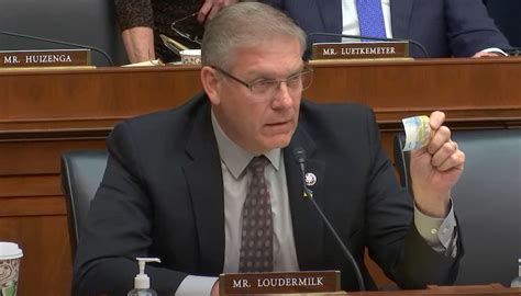 Georgia Representative Barry Loudermilk Grills Federal Reserve Chair Jerome Powell About