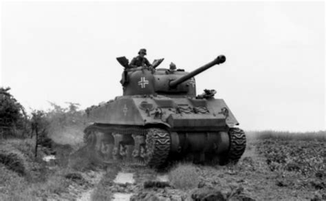 German M4 Sherman Firefly Tanks World War Photos