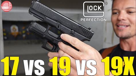 Glock 17 Vs Glock 19 Vs Glock 45 The Best 9Mm Glock Youtube