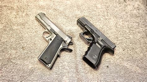 Glock 19 Vs Tisas 1911 Size Comparison Youtube