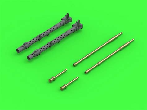 Gm 35 049 Mg 34 7 92Mm German Machine Gun Barrels Version With Drilled Cooling Jacket