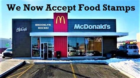 Golden Arches Go For Gold Mcdonald Amp 39 S Accepts Food Stamps The Spoof