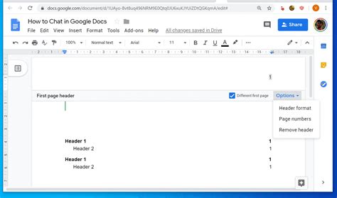 Google Docs How To Add Page Numbers To Your Document