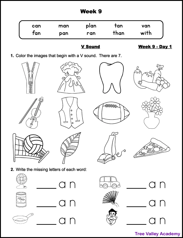 Grade 1 Spelling Workbook Tree Valley Academy