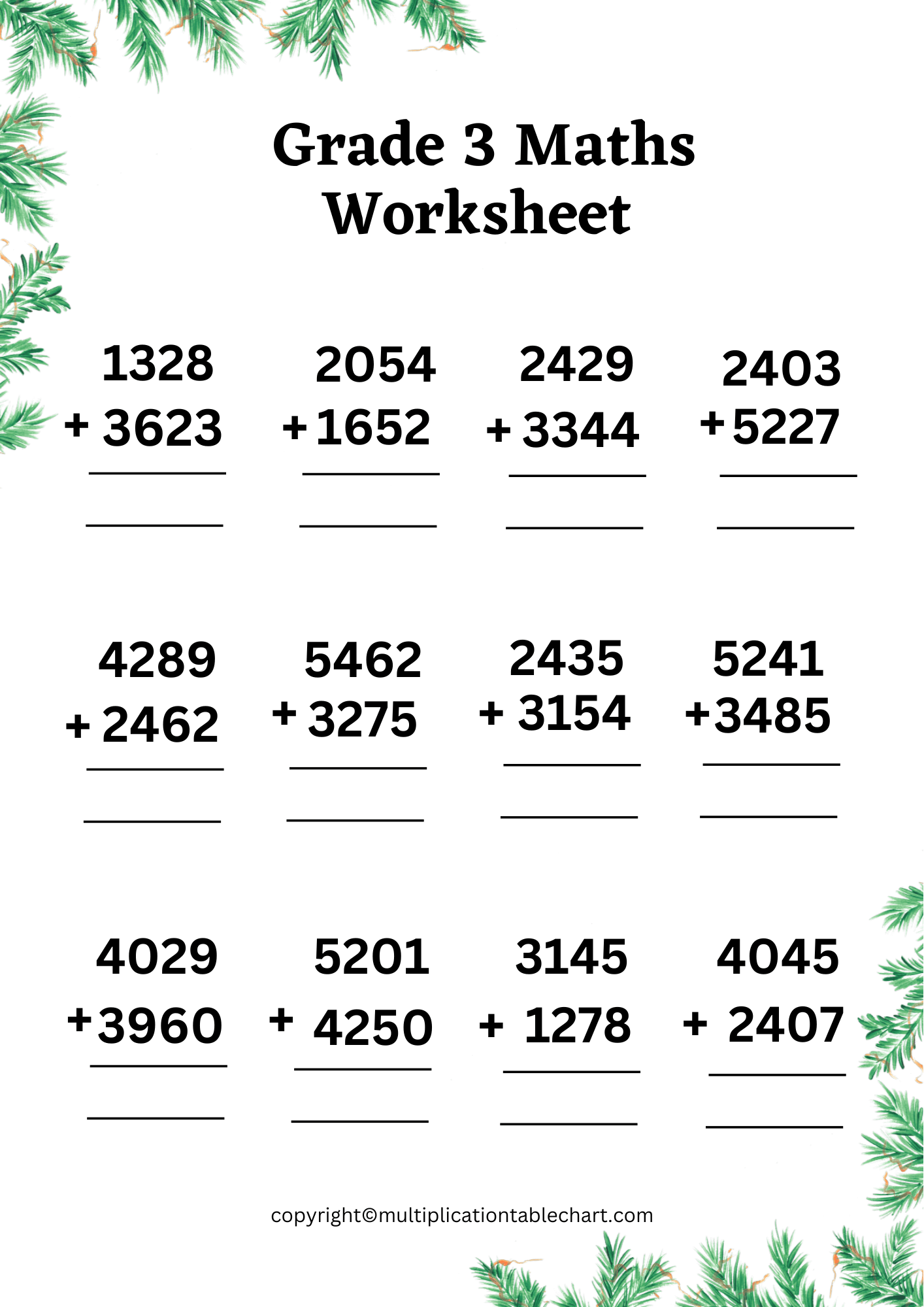 Grade 3 Maths Worksheets 14 8 Geometry Finding Perimeters Lets