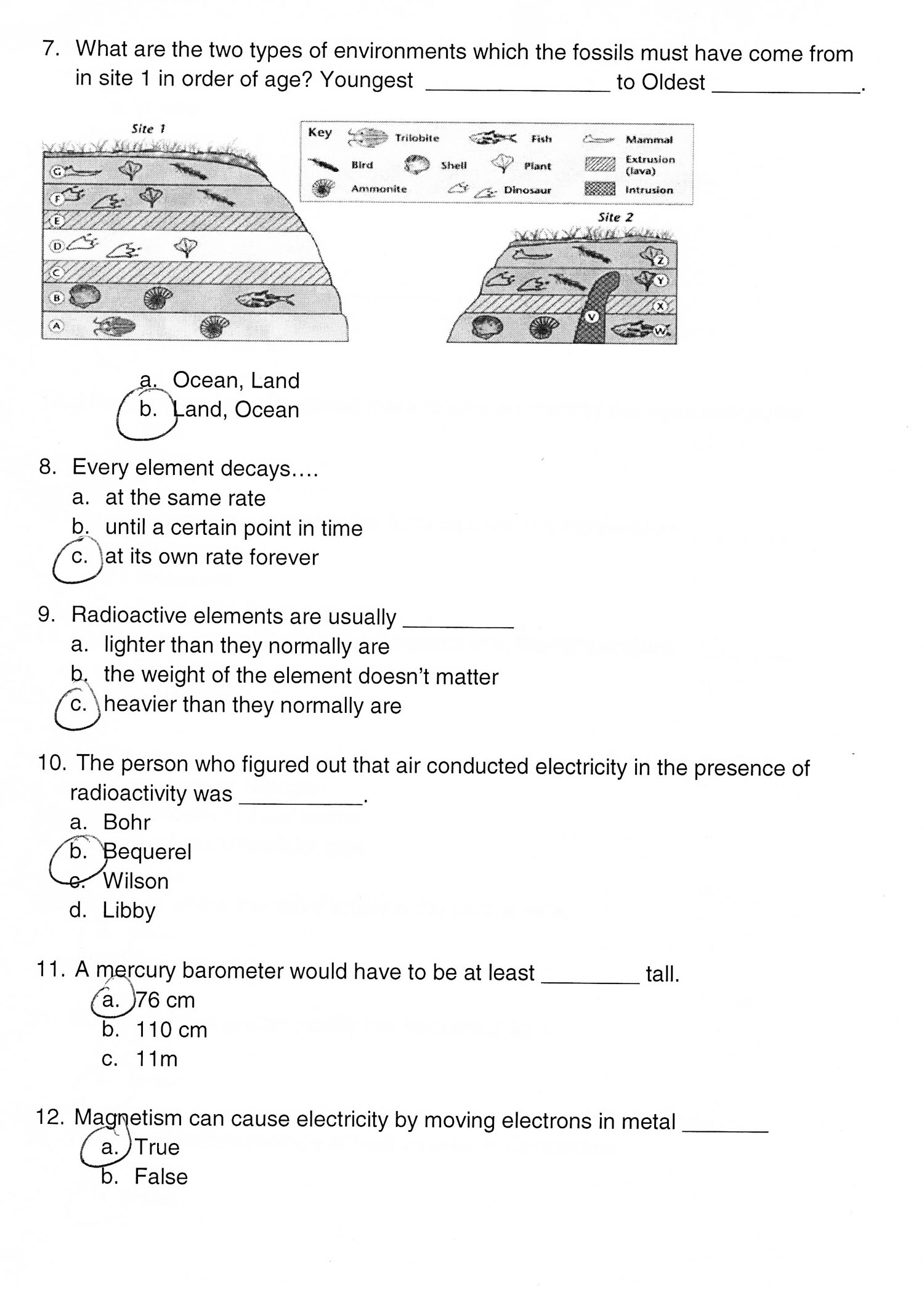 Grade 8 Science Worksheets Printable Printable Worksheets