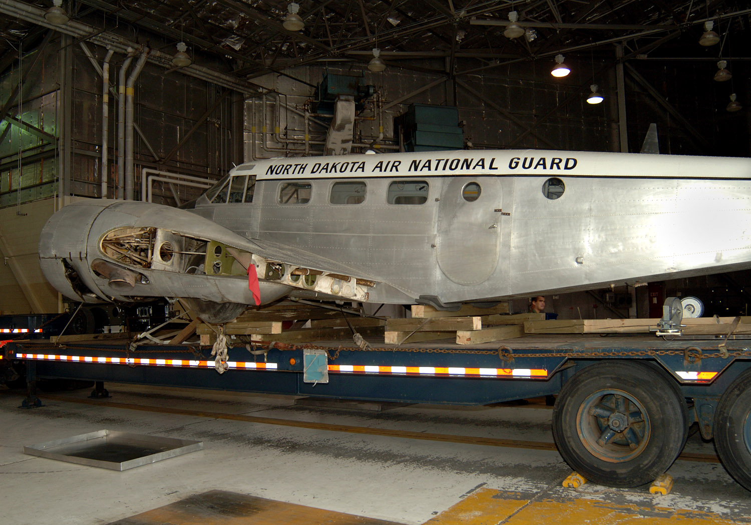 Grand Forks Afb Helps Move A Piece Of History Grand Forks Air Force Base Display