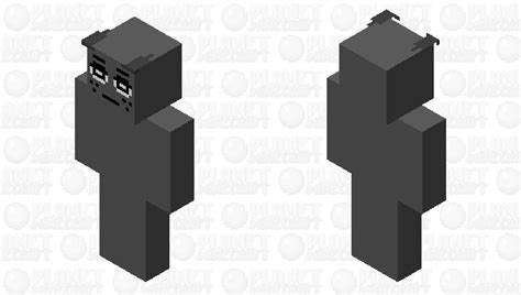 Gray Sprunki Minecraft Skin Download