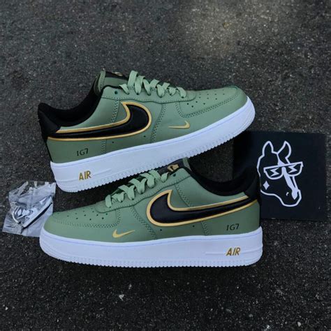 Green Air Force 1 Custom Daniel Customs