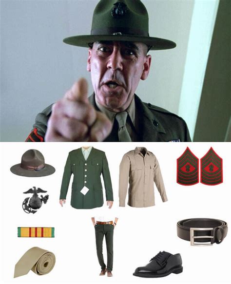 Gunnery Sergeant Hartman Costume Carbon Costume Diy Dress Up Guides For Cosplay Halloween