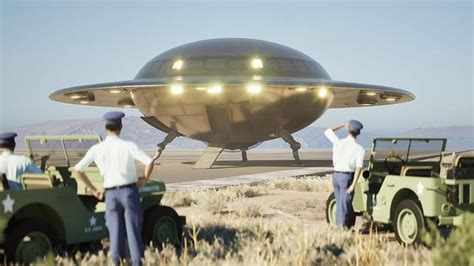 Holloman Airforce Base UFO Landing Incident