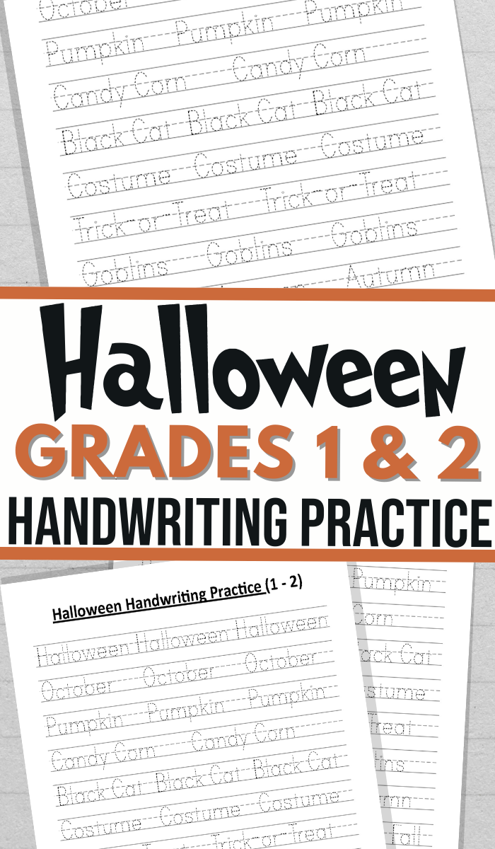 Halloween Handwriting Practice Worksheet Classroom Star Worksheets