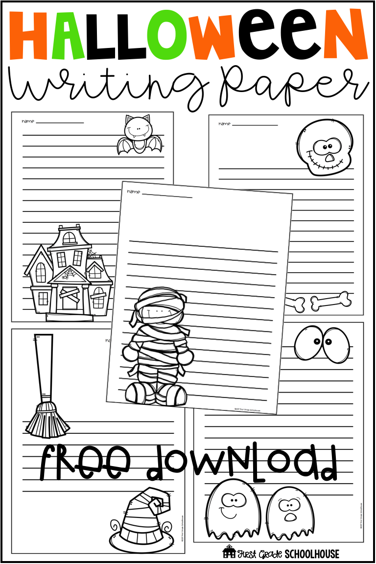 Halloween Writing And Coloring Printables Homeschool Printables For Free