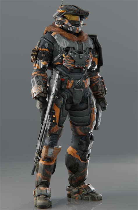 Halo 5 Armor Halo Spartan Armor Sci Fi Armor Power Armor Combat Armor Odst Halo Cyberpunk