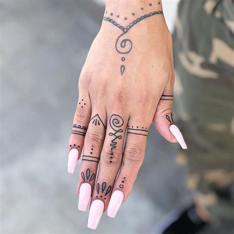 Hand Tattoos for Women Designs