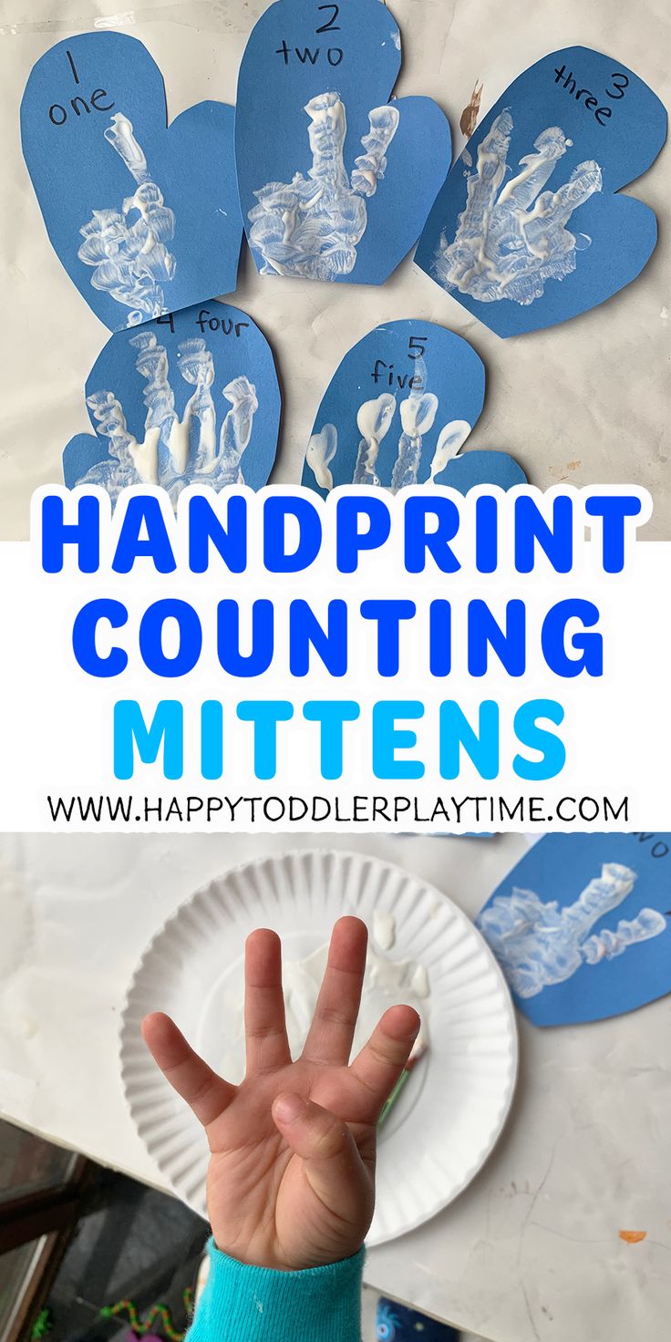 Handprint Counting By 5 S Lesson This