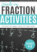 Hands On Fraction Activities Use Rulers Paper Folding Grades 4 8