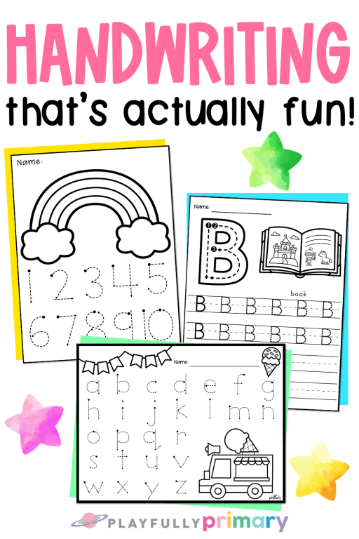 7 Essential Handwriting Worksheets for Kindergarten