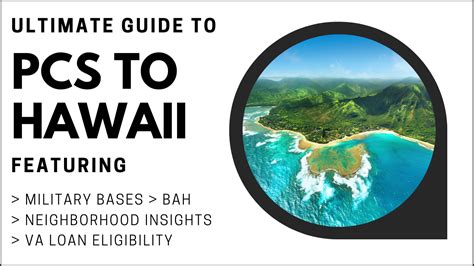 Hawaii Military Life Got Orders To Hawaii Oahu Pcs Guide Hawaii Real Estate Market Amp Trends