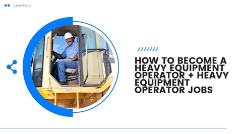 5 Heavy Machinery Jobs