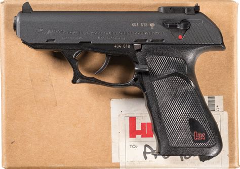 Heckler Amp Koch P9s Semi Automatic Target Pistol Two Barrel Set Rock Island Auction