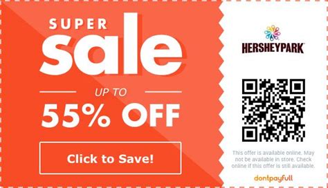 5 Hershey Park Coupons